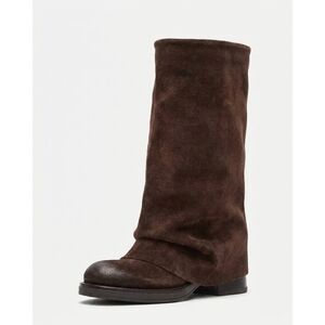 NEW STEVE MADDEN women's benton boot in brown suede